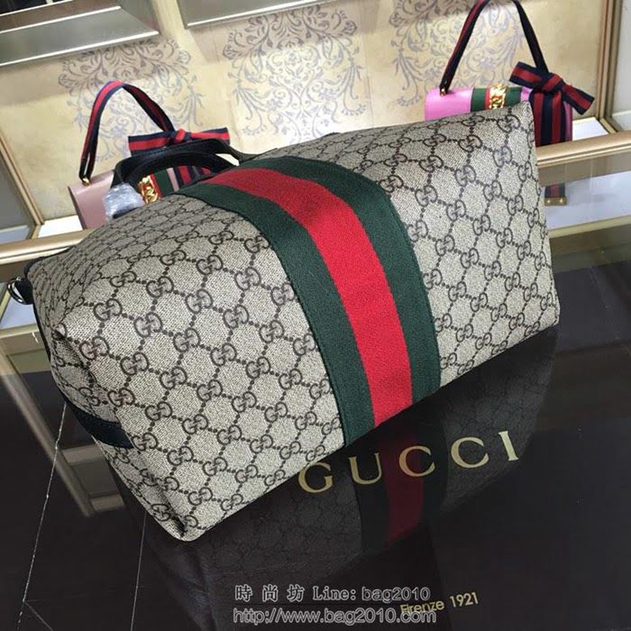 GUCCI 古馳男包 新款 368558 pvc配皮 Gucci男包 男士手提包 可肩背